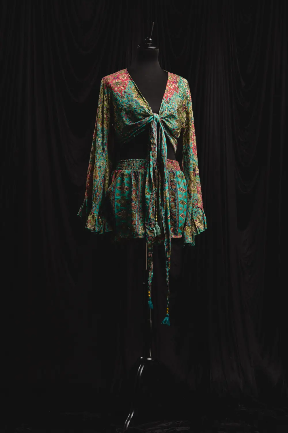 Boho Kleid_türkis von Notté Fotografie VINTAGE