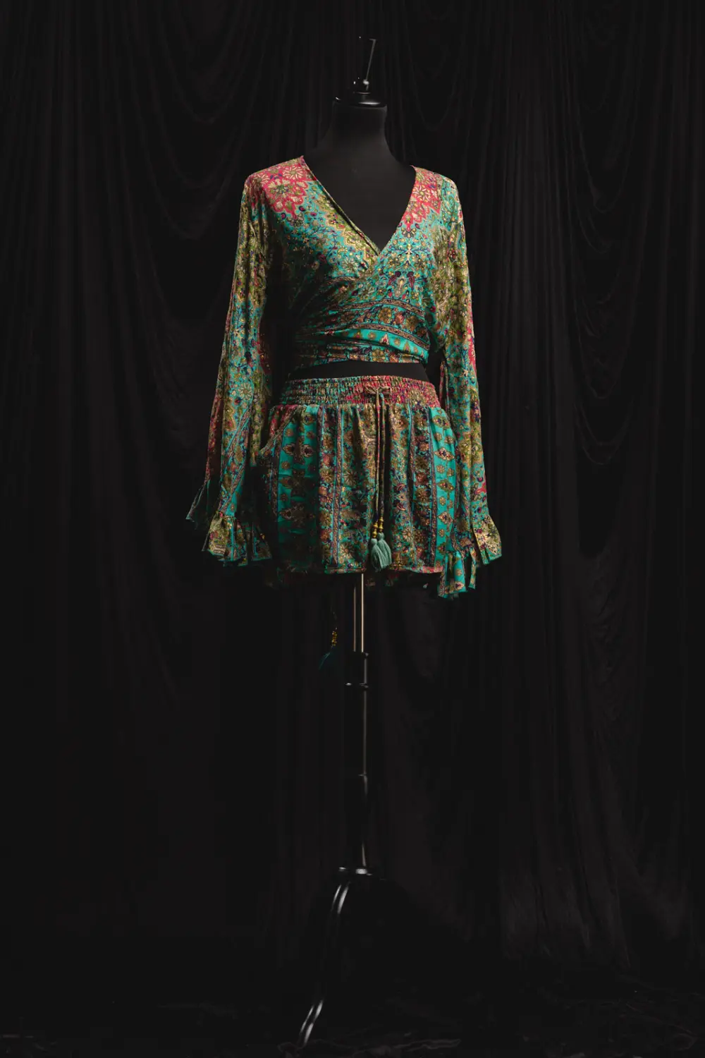 Boho Kleid_türkis von Notté Fotografie VINTAGE