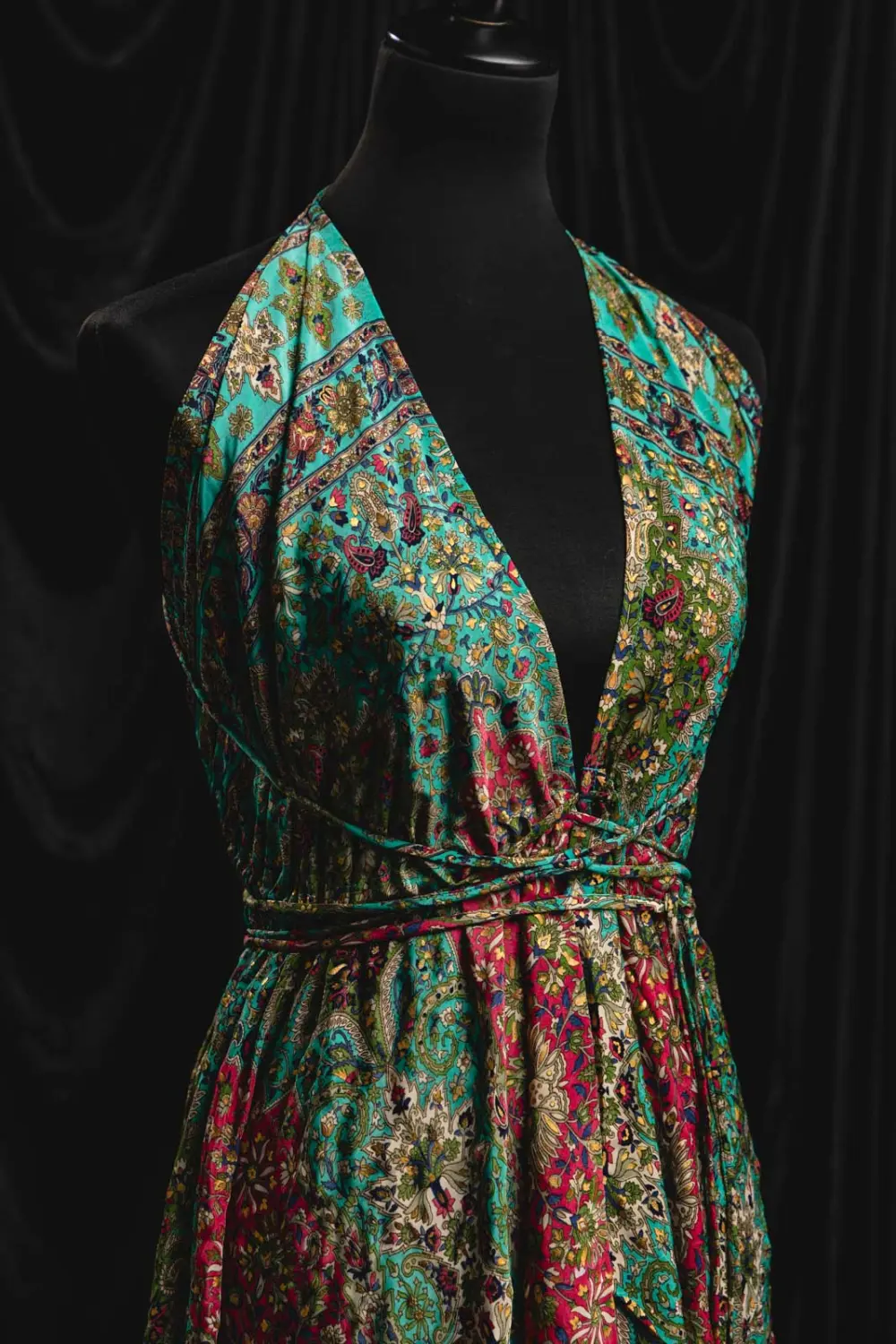 Boho Kleid_türkis von Notté Fotografie VINTAGE