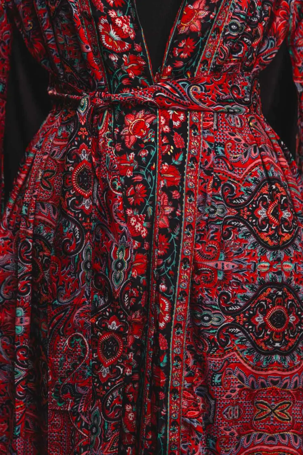 teiliger Kimono_rot von Notté Fotografie VINTAGE