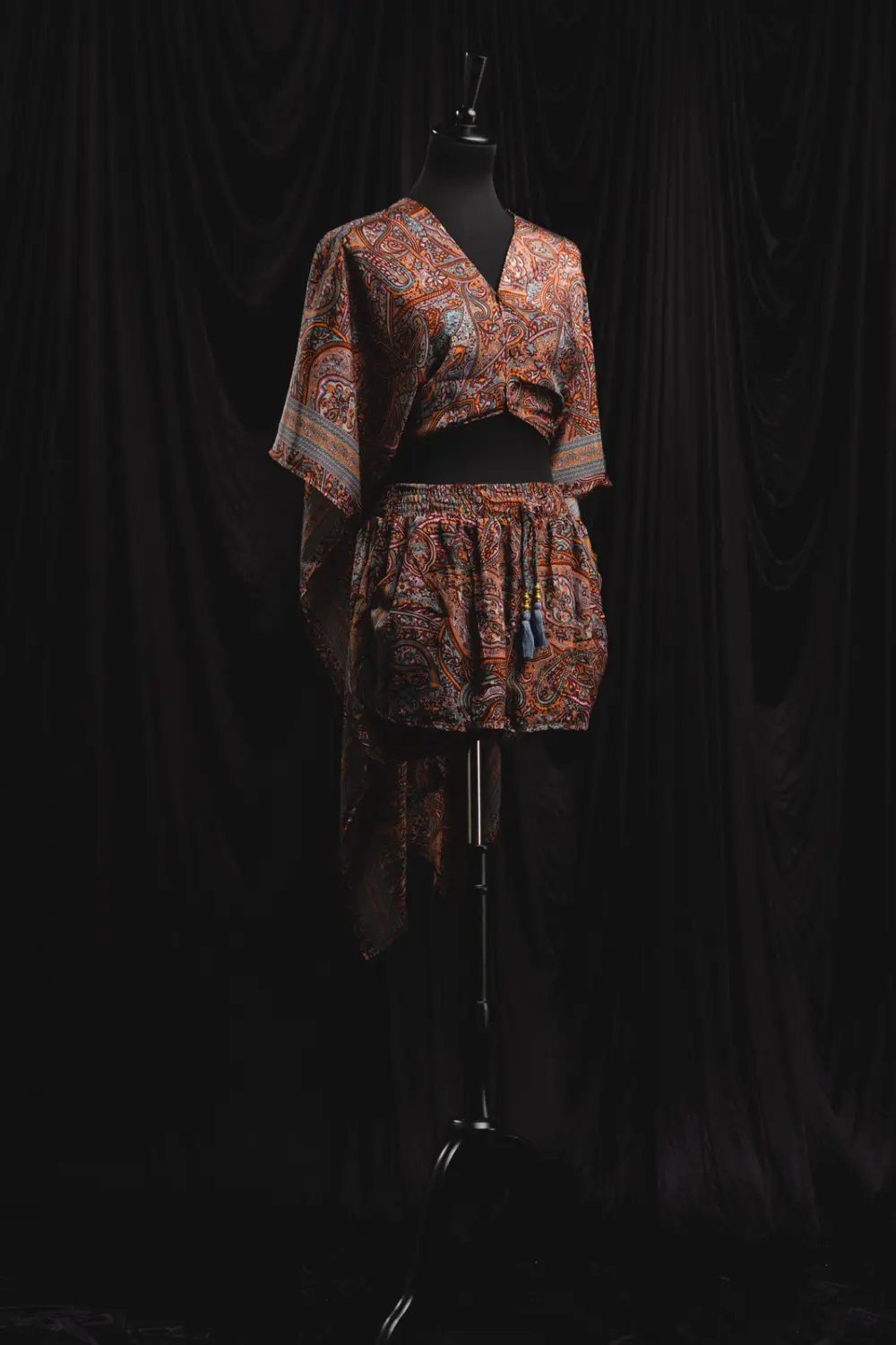 Boho Poncho-Set_Braun von Notté Fotografie VINTAGE