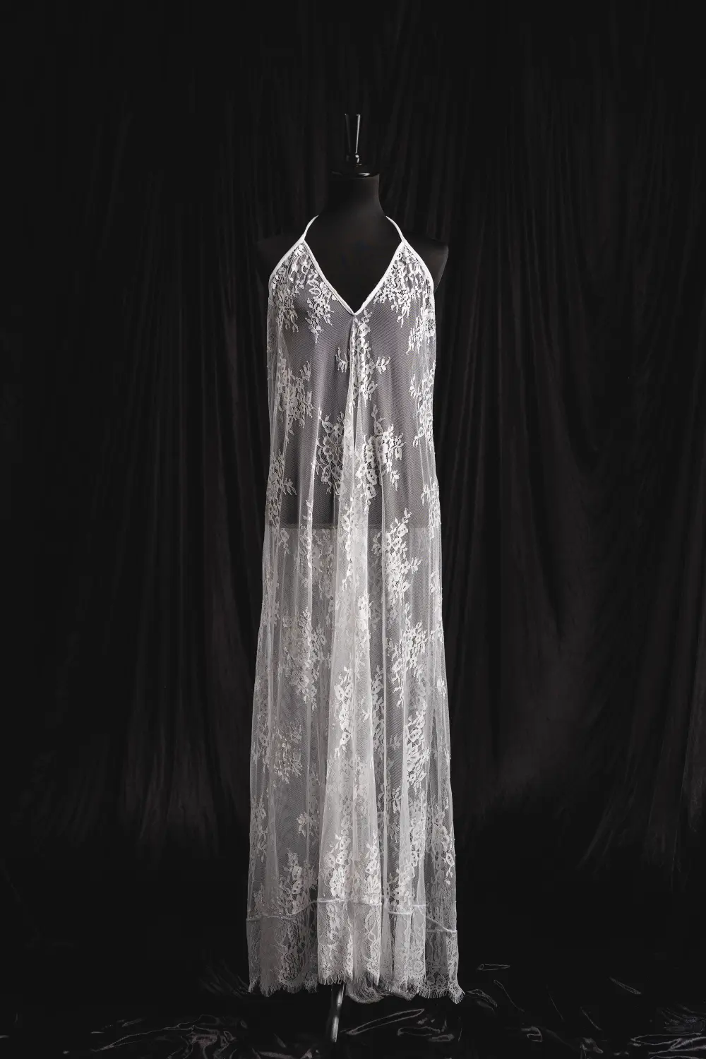 Gold Mesh Transparent_Morgenmantel (4 von 4) von Notté Fotografie VINTAGE