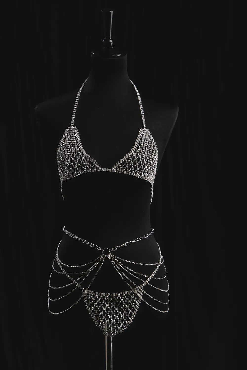 Chain & Flame Silber Set  von Notté Fotografie