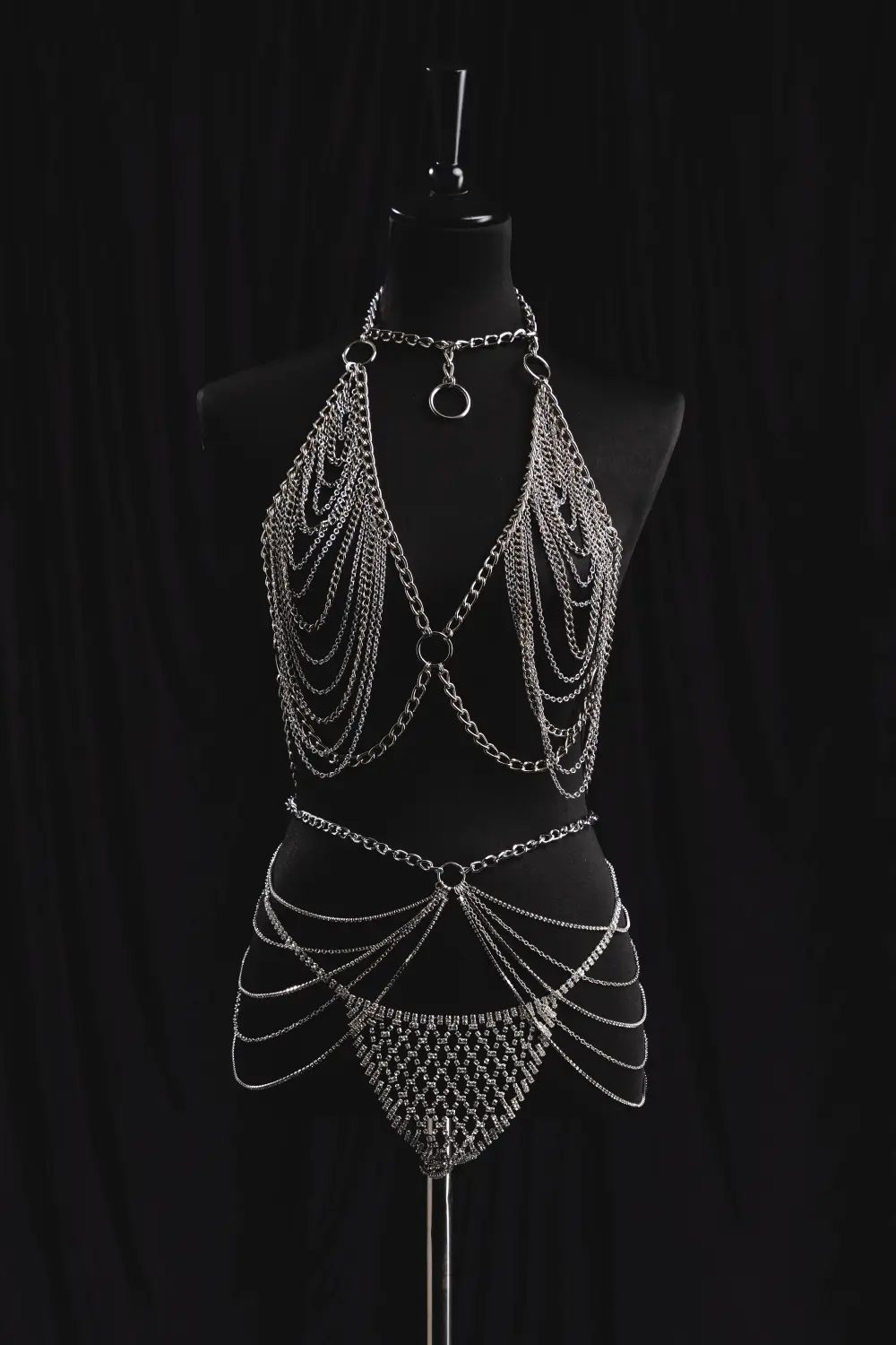 Chain & Flame Silber Set  von Notté Fotografie