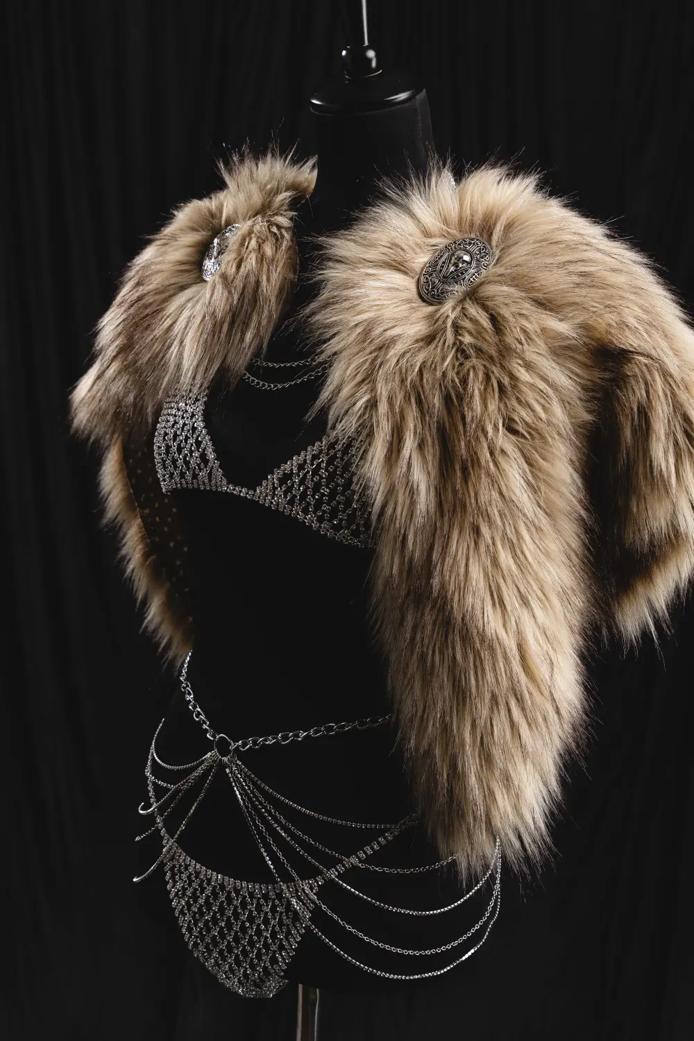 Chain & Flame Silber Set  von Notté Fotografie